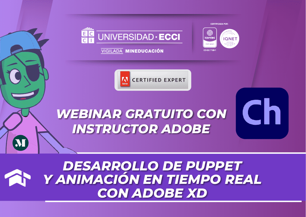 Desarrollo de Puppet y animación en tiempo real con Adobe Creative Cloud