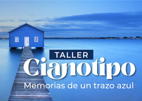 Taller cianotipo – memorias de un trazo azul
