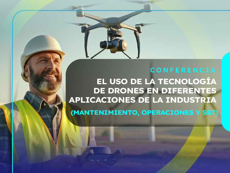 El uso de la tecnología de drones en diferentes aplicaciones de la industria