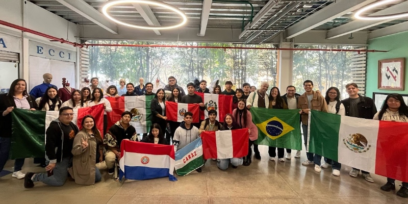 Noticia - La Universidad ECCI fortalece lazos internacionales con estudiantes de intercambio 2025-2