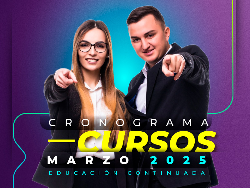 Cronograma Cursos Marzo 2025