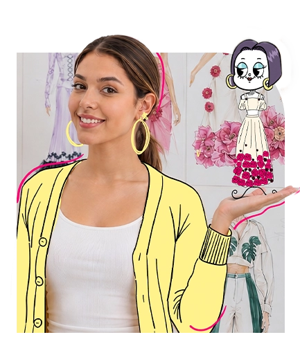 Personaje Diseño de Modas