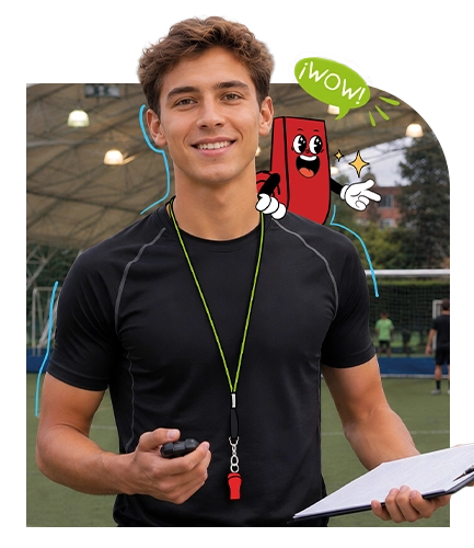 Personaje Entrenamiento deportivo