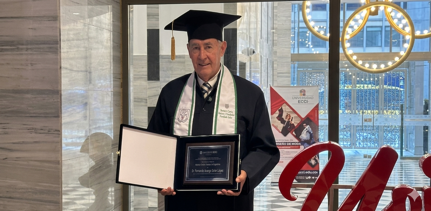 Fernando Arturo Soler López recibe Doctorado Honoris Causa por su aporte a la educación superior colombiana