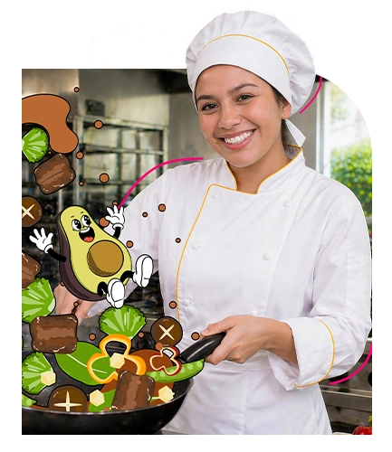 Personaje Gastronomia
