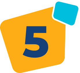 Número 5 Inscripción