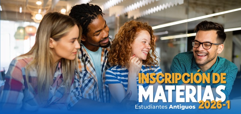 Noticia - Inscripción de materias y pago matrículas para el periodo académico 2026-1