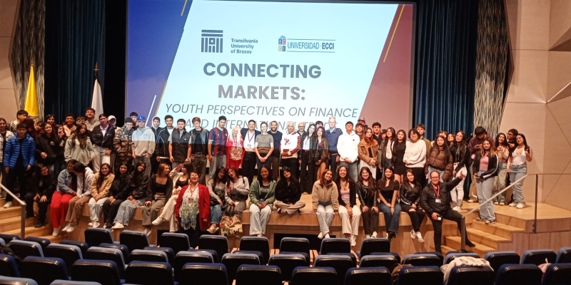 Intercambio académico internacional: docentes de Rumania visitan la Universidad ECCI