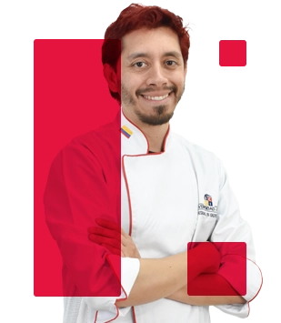 Foto equipo académico - Chef Nicolas Santiago Prieto